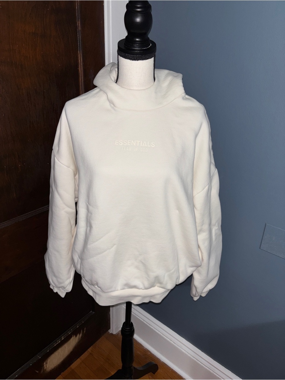 ESSENTIALS Fear of God Cloud Dancer Hoodie
